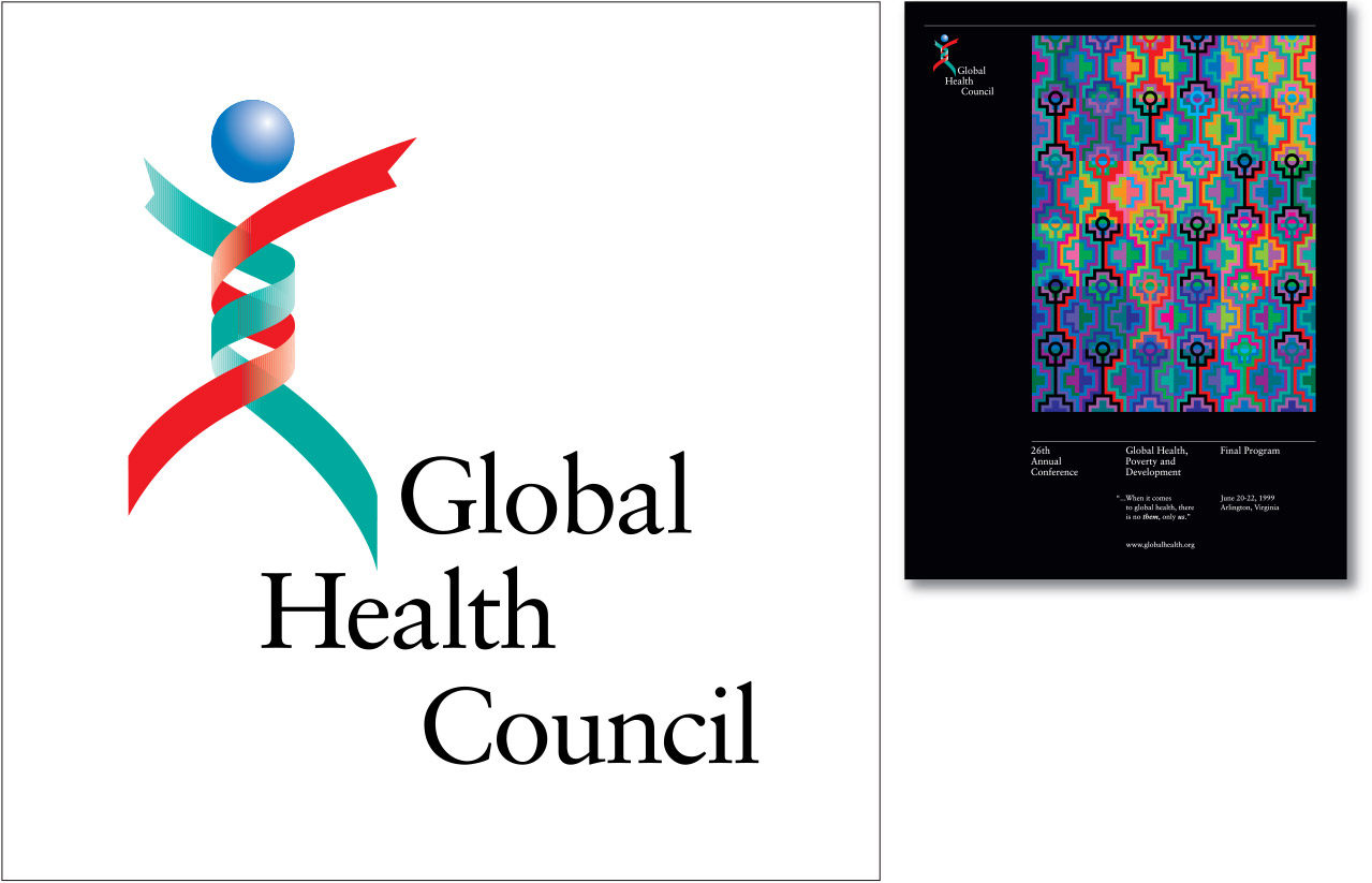 Global Health Council Logo and Stationery Program