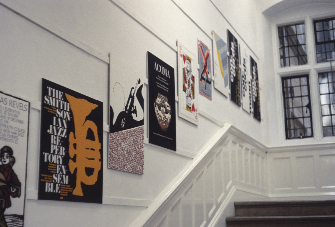 An Exhibition of Graphic Design by Charles Gibson from the Hopkins Center and the Hood Museum of Art, Dartmouth College